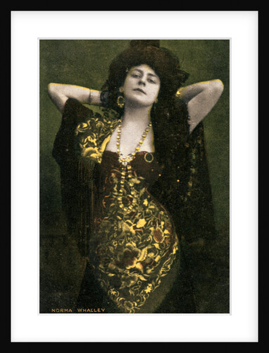Norma Whalley, Australian actress by Miller and Lang