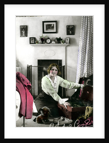 Gladys Cooper (1888-1971), English actress by Rotary Photo