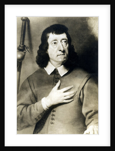 John Milton (1608-1674), English poet by Rotary Photo