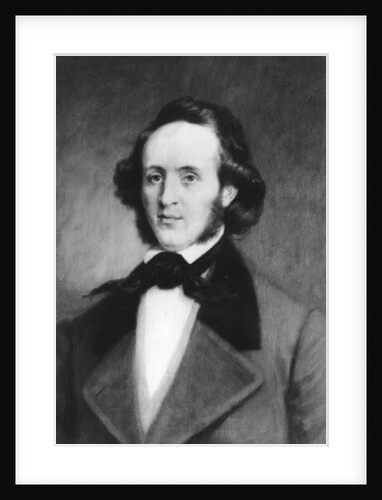 Felix Mendelssohn (1809-1847), German composer by Rotary Photo