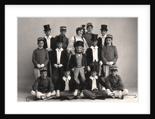 Gertie Millar (1879-1952), English actress by Foulsham and Banfield