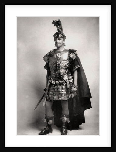 Herbert Beerbohm Tree (1853-1917), English actor by FW Burford