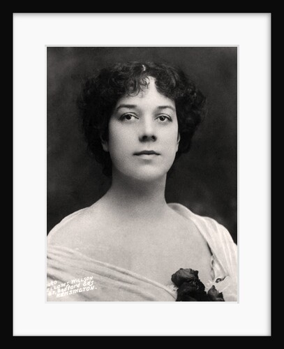 Clara Ellen Butt (1872-1936), English contralto by Fellows Willson