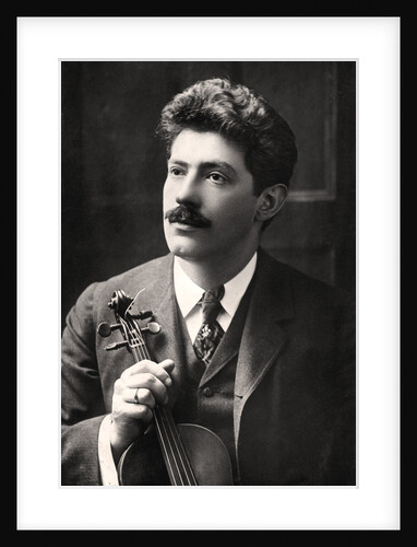 Fritz Kreisler (1875-1962), Austrian-born American violinist and composer by Rotary Photo