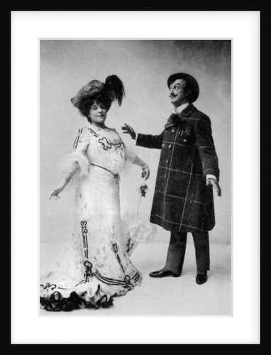 Ada Blanche and JR Hale in a scene from The Medal and the Maid by Anonymous