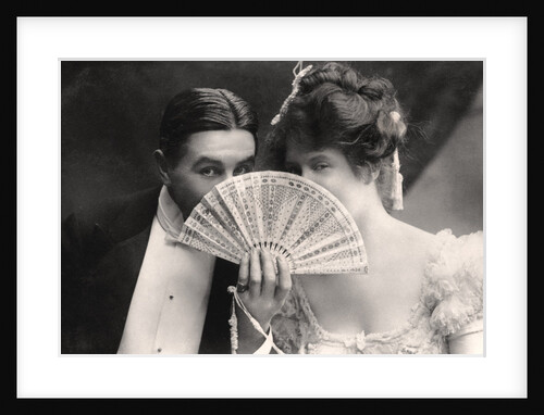 Billie Burke and Farren Soutar in a scene from The Belle of Mayfair by Bassano Studio