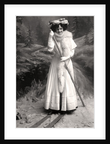 Gertie Millar (1879-1952), English actress by Foulsham and Banfield