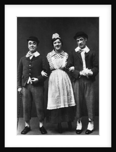 George Robey, Violet Loraine and Alfred Lester, music hall entertainers by Wrather & Buys