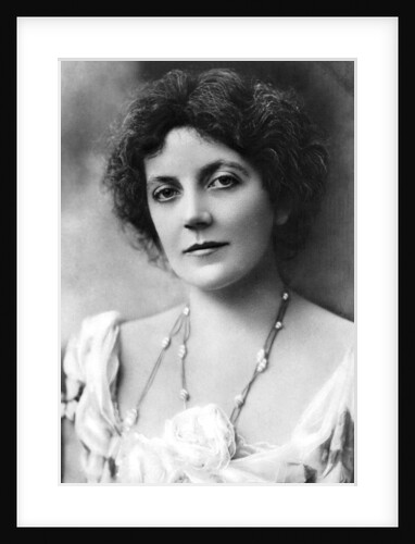 Lena Ashwell (1862-1957), British actress by Anonymous