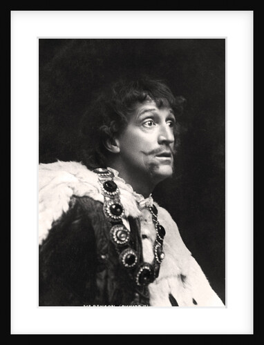 Frank Benson (1858-1939), English actor and theatre manager by J Caswall Smith