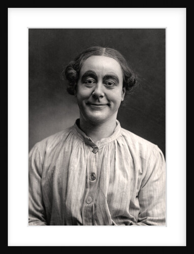 George Robey (1869-1954), music hall entertainer by Rotary Photo