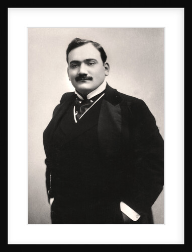 Enrico Caruso (1873-1921), Italian tenor by Rotary Photo