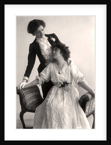 Lily Elsie (1886-1962) and Adrienne Augarde (1882-1913), English actresses by Foulsham and Banfield