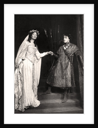 Dorothea Baird (1875-1933) and Harcourt Williams (1880-1957) in Paola and Francesca by Foulsham and Banfield