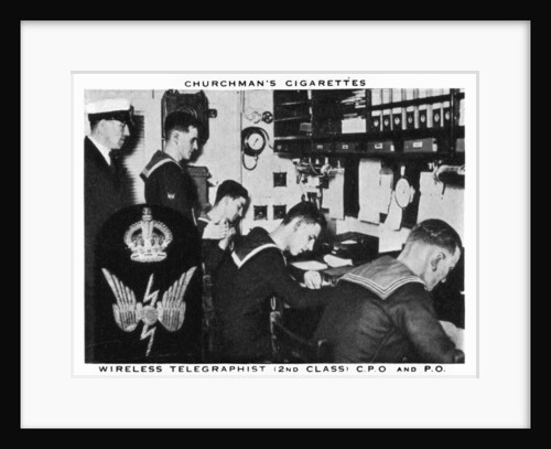 Wireless Telegraphist, (2nd Class), C.P.O and P.O by WA & AC Churchman