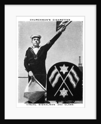Visual Signalman, (3rd Class) by WA & AC Churchman