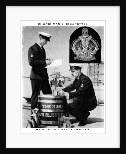 Regulating Petty Officer by WA & AC Churchman
