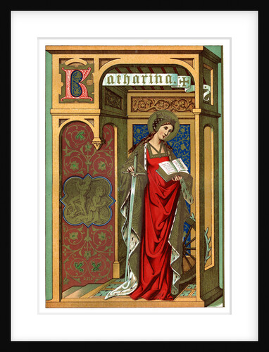St Catherine by Anonymous