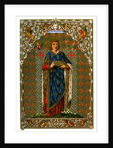 St Louis (Louis IX, King of France) by Anonymous