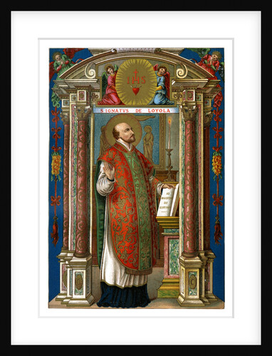 St Ignatius of Loyola by Anonymous