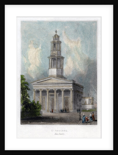 New church, St Pancras, London by Anonymous