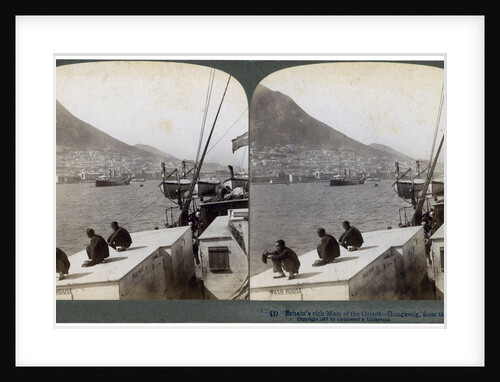 Hong Kong from the harbour by Underwood & Underwood