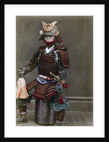 A samurai in armour, Japan by Felice Beato
