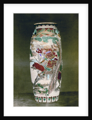 Satsuma vase, Japan by Baron Raimund von Stillfried