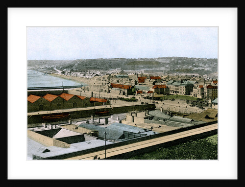 General view of St Helier, Jersey by Anonymous
