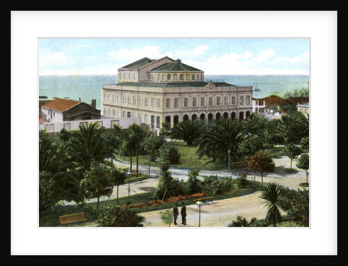 Public garden and theatre, Madeira by Anonymous