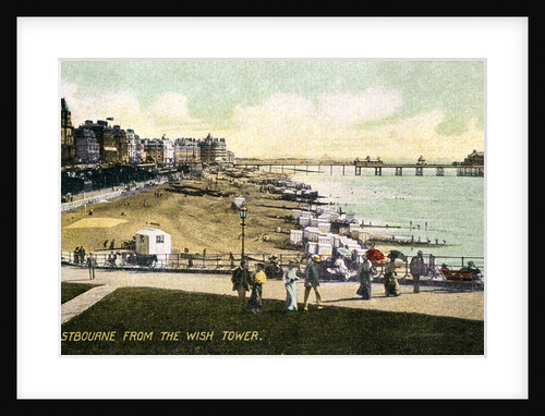 Eastbourne from the Wish Tower, Sussex by Anonymous