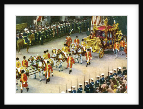 The royal coach by Anonymous