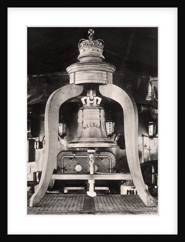 H.M.S Nelson's Silver Bell, Weight 2000 ozs by Anonymous