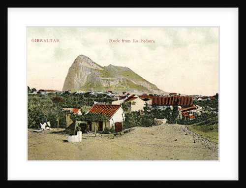 Rock from La Pedrera, Gibraltar by Anonymous