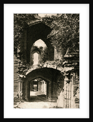 Entrance to the banqueting hall, Kenilworth Castle, Warwickshire by Anonymous