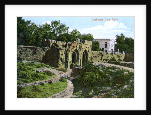 Cashmere Gate, Delhi, India by Anonymous