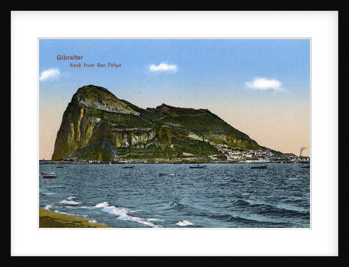 The Rock of Gibraltar by Anonymous