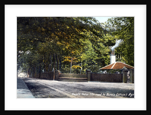 Rozelle Gates, on the road to Burn's Cottage, Ayr, Ayrshire by Anonymous