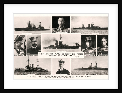 One Life, One Flag, One Fleet, One Throne, Britons, Hold Your Own! by Anonymous