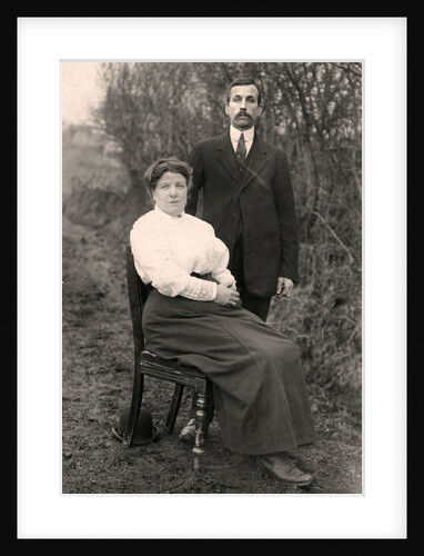 Portrait of a couple outdoors by Anonymous