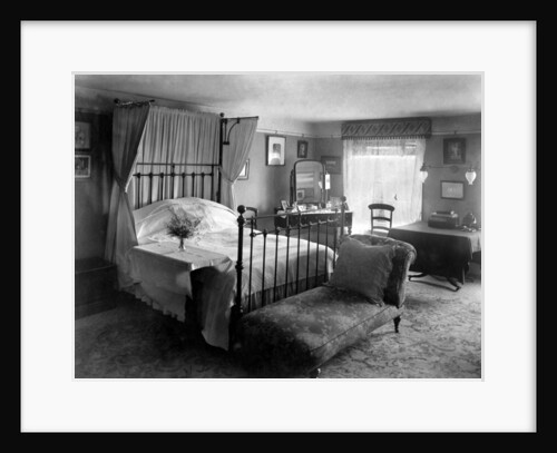 Edwardian bedroom by Anonymous
