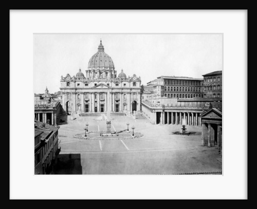 St Peter's Square, Rome by Anonymous