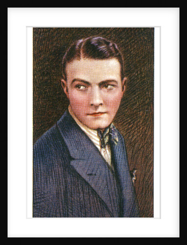 Richard Barthelmess (1895-1963), American film star by WD & HO Wills