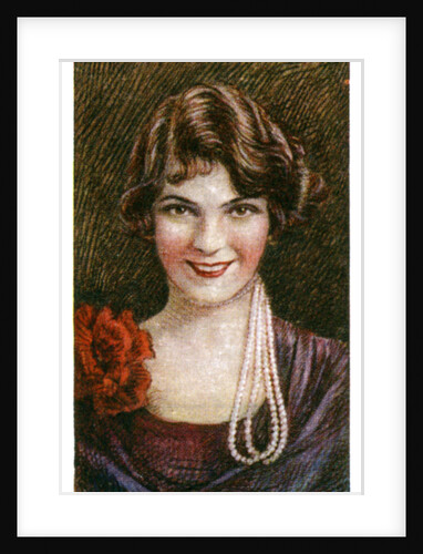 Priscilla Dean (1896-1987), American atress by WD & HO Wills