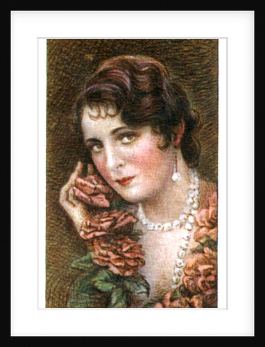Billie Dove (1903-1997), American actress by WD & HO Wills