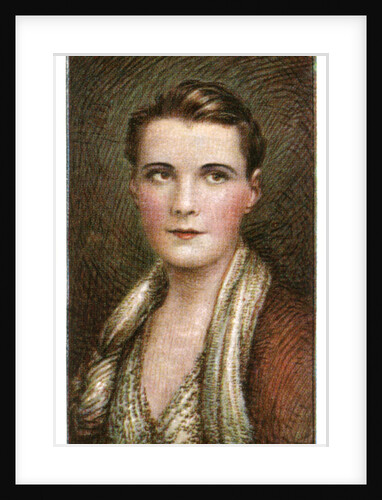 Leatrice Joy (1893-1985), American actress by WD & HO Wills