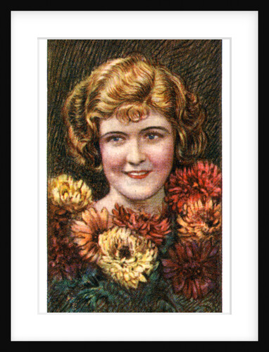 Laura la Plante (1904-1996), American actress by WD & HO Wills