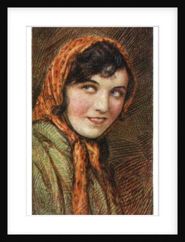 Pola Negri (1894-1987), Polish actress by WD & HO Wills