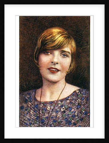 Blanche Sweet (1896-1986), American actress by WD & HO Wills