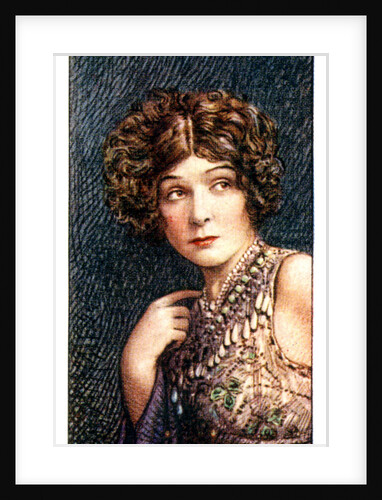 Norma Talmadge (1893-1957), American actress by WD & HO Wills